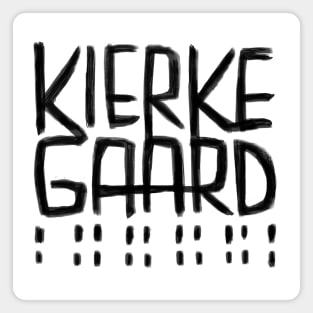 Philosopher Kierkegaard Magnet